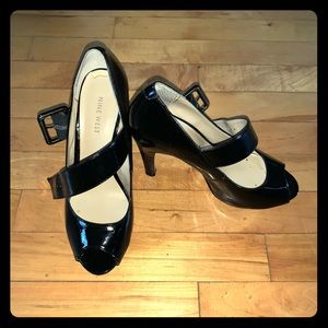 Nine West Peep Toe High Heels